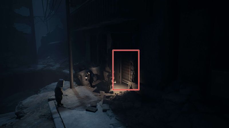 右手のエリアに入る