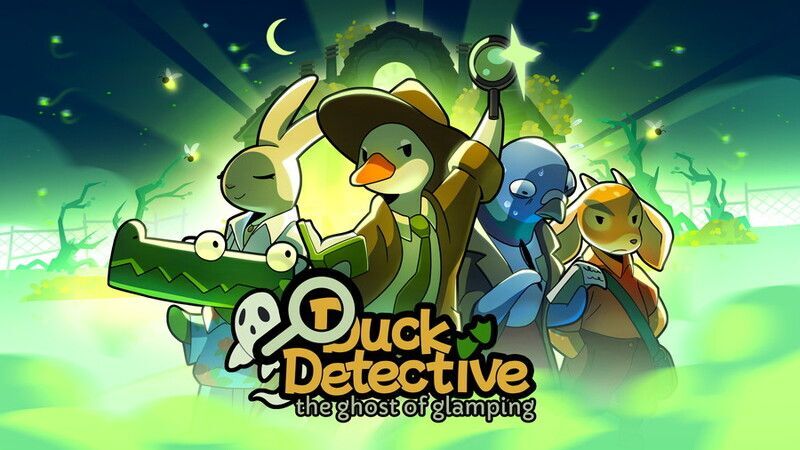 Duck Detective: The Ghost of Glamping メインビジュアル