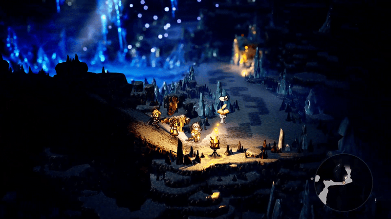 プロローグ「青煌の洞窟の最奥へ向かう」