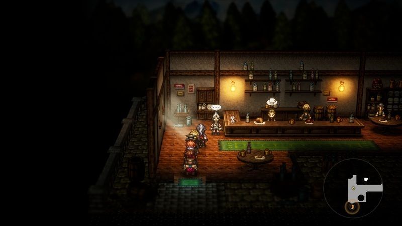 禁断の斧を持つNPC