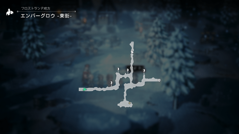 エンバーグロウ-東街-MAP