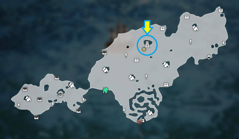 英霊の小島の場所