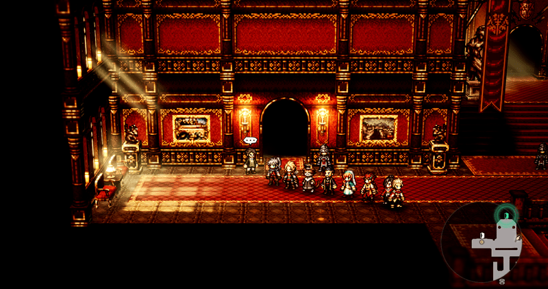 禁断の剣を持つNPC