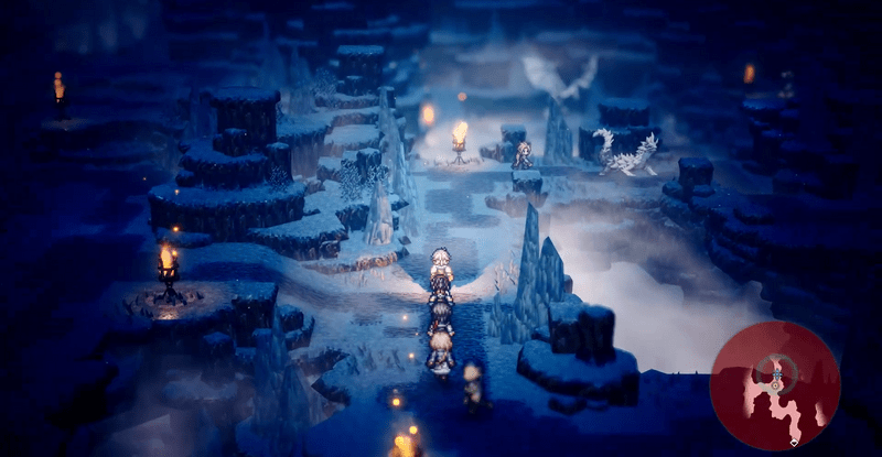 雪花晶の洞穴で「フェン」と再会