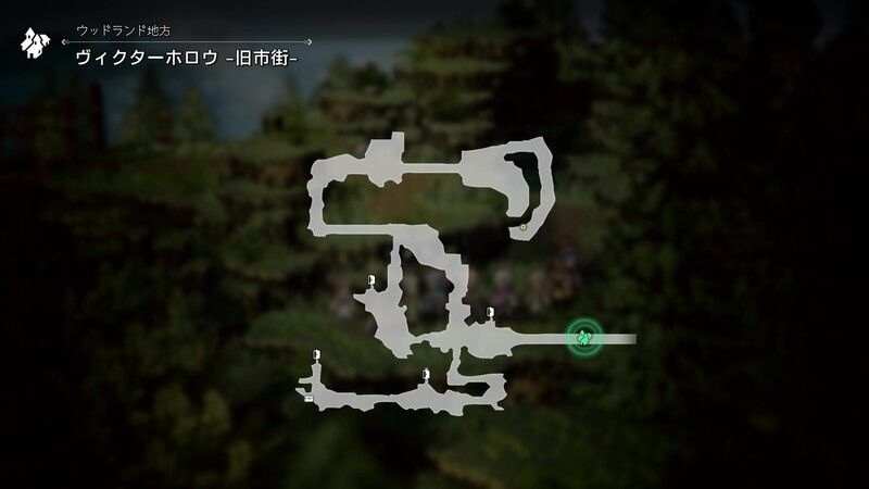 ヴィクターホロウ旧市街MAP