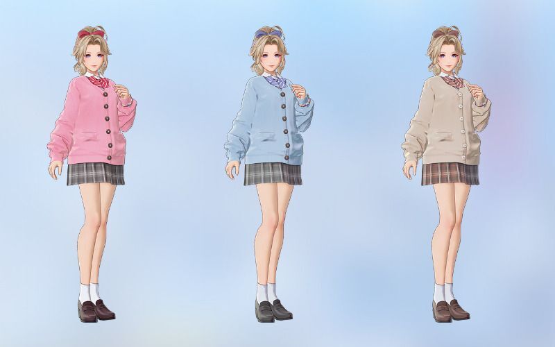 スクールカーディガン