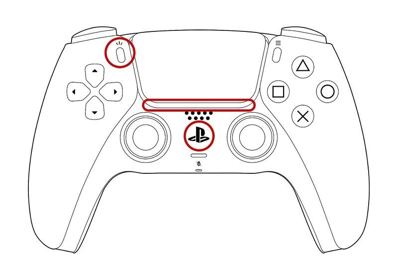 PS5 DualSenseのペアリング手順