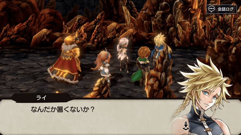 カレフ高原を進む