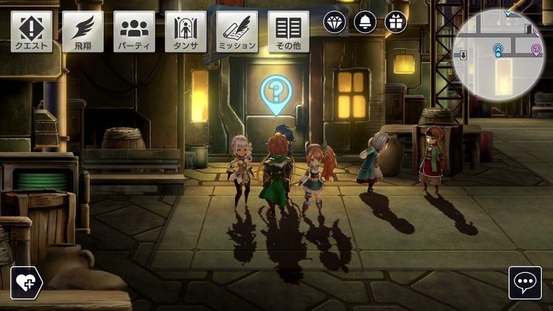 マップ右下の家の中