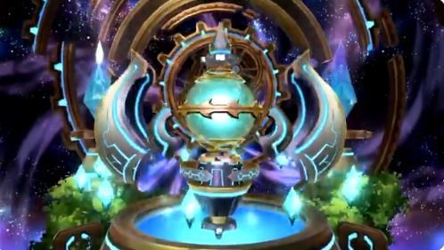 通常ガチャ演出画面