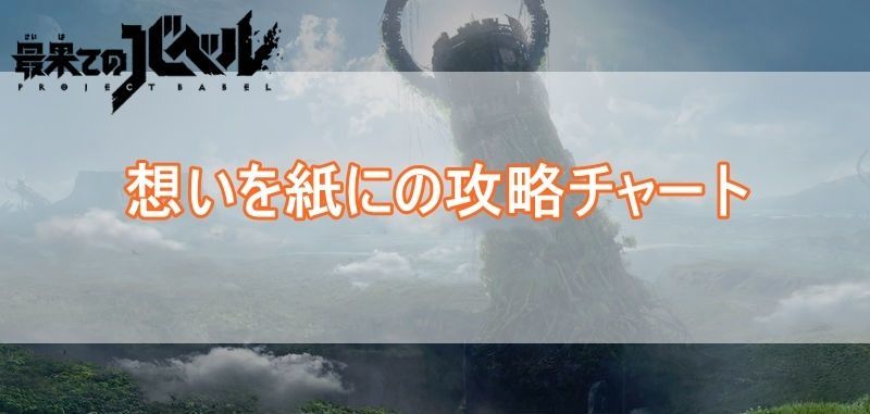 想いを紙にバナー