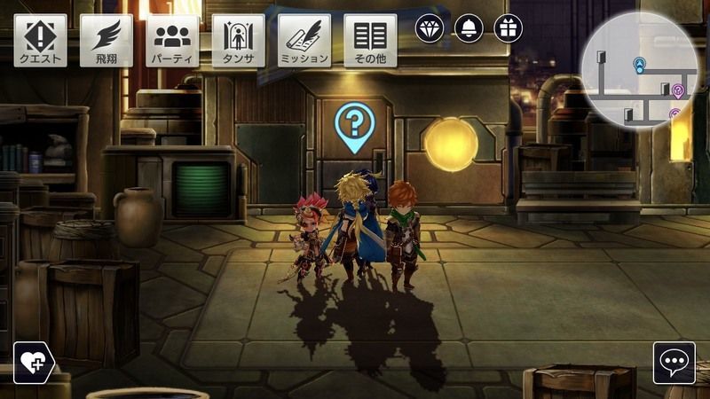 マップ右上の家の中