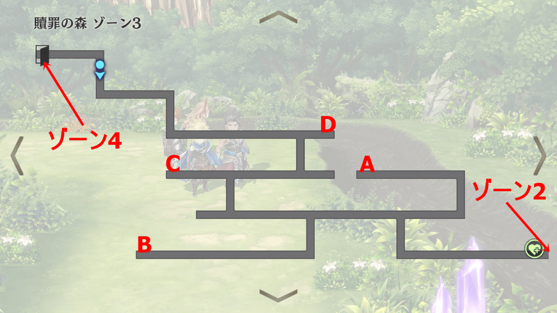 贖罪の森ゾーン3