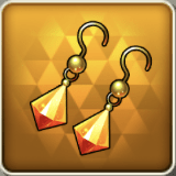 極光のイヤリング