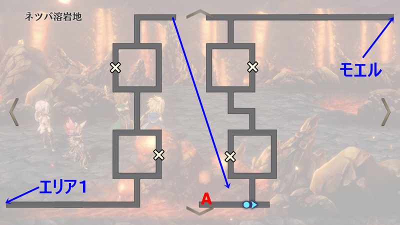 荒野へ続く道  エリア２