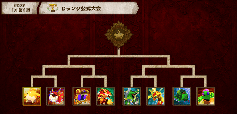 公式大会の周期に気をつける