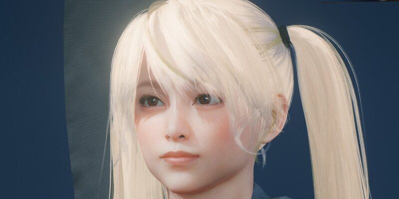 金髪ツインテ髪長め