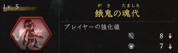 餓鬼の魂代