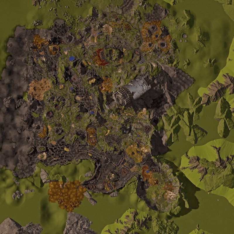 全体マップ（分割なし）