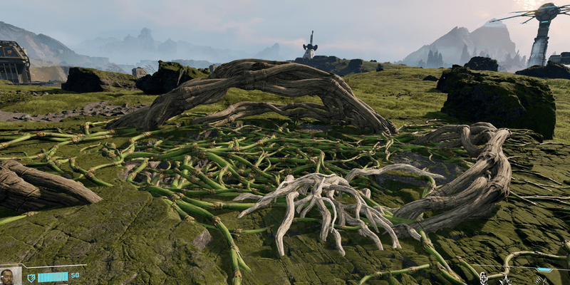 ウェーブ後の洞窟