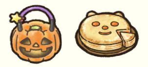 かぼちゃのランタン、パンプキンパイ