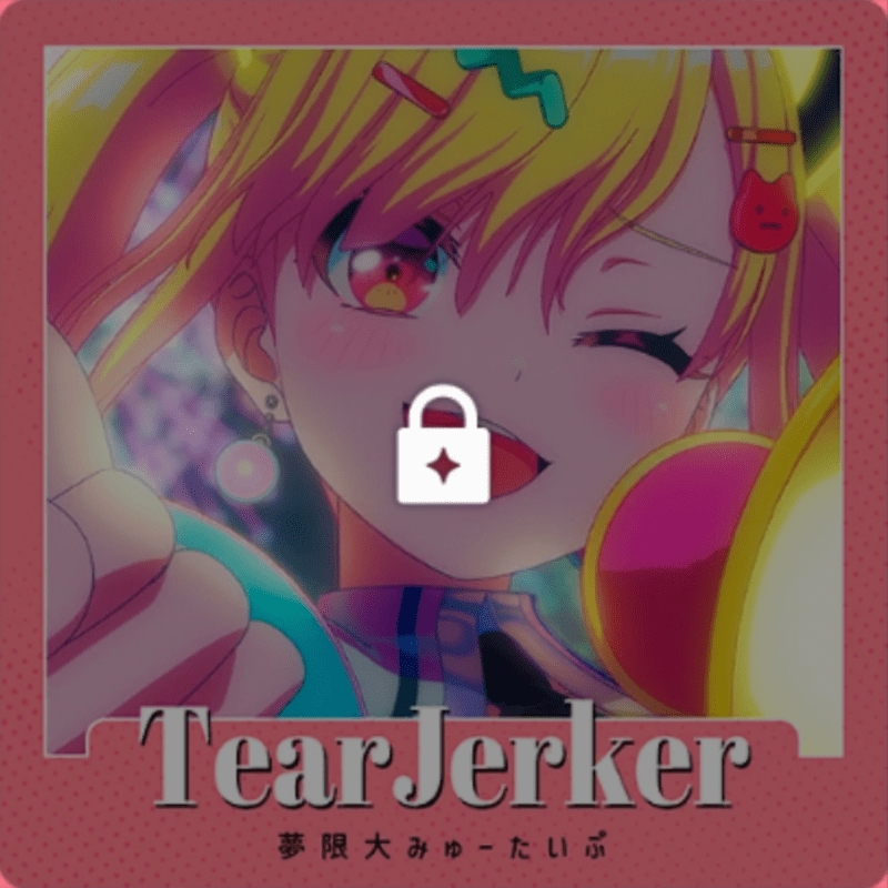 TearJerkerのジャケット