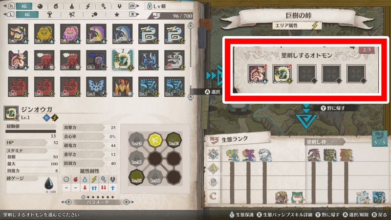 巨樹の峠生態系