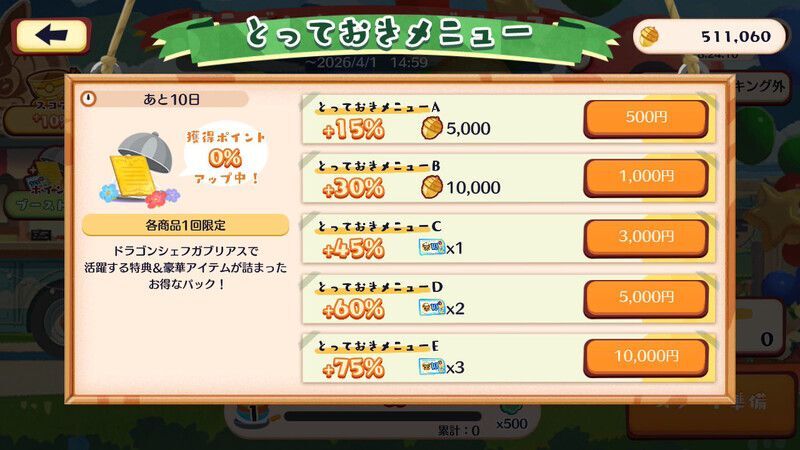ドラゴンシェフガブリアス4