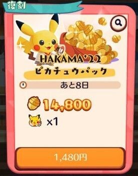 HAKAMA’22　ピカチュウパック2
