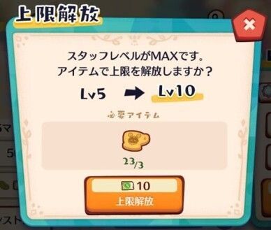 上限解放チケット（Lv5）2