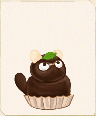 たぬきケーキ２