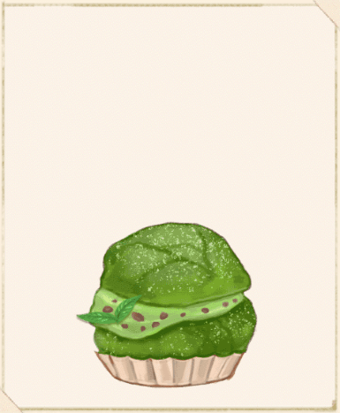 皮まで抹茶シュークリーム