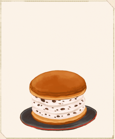 生クリームたっぷり生どら焼き