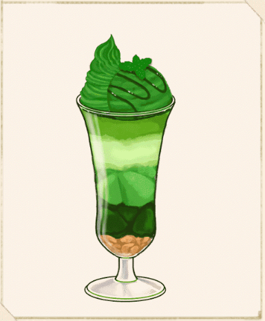 抹茶パフェ２