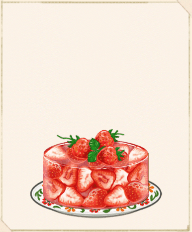いちごゼリーケーキ