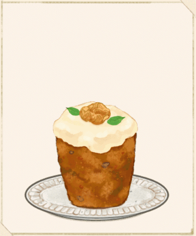キャロットケーキ（マフィン型）