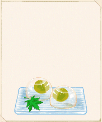 ひとつぶ梅のぷるぷるゼリー