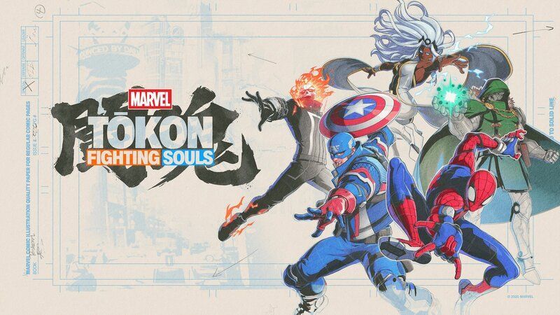 MARVEL Tōkon:Fighting Souls　メインビジュアル