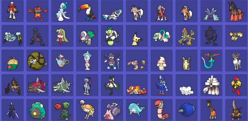 使えるポケモン