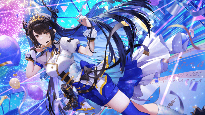 ネリッサ・レイヴンクロフト（美声届ける夕闇ステージ）のイラスト