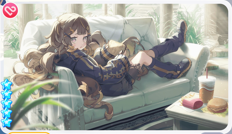 アーニャ・メルフィッサ（ソファに沈んでまったりゲーム）