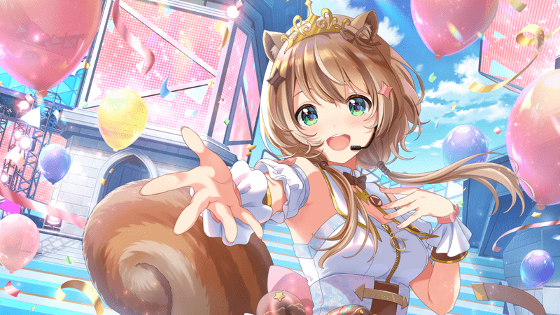 アユンダ・リス（まんまるしっぽのキュートライブ）のイラスト