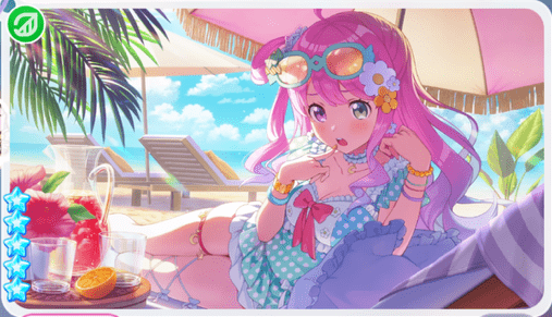 姫森ルーナ（のんびり姫のおねだりビーチ）