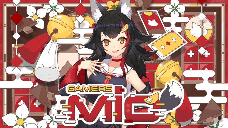 大神ミオ（We are hololive!）のイラスト