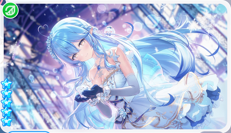 雪花ラミィ（さびしがり屋な雪夜の令嬢）