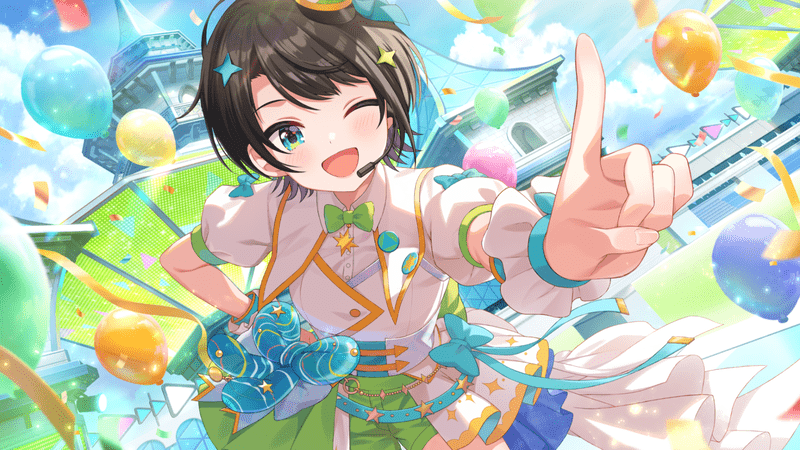 大空スバル（心照らすActive Live）のイラスト
