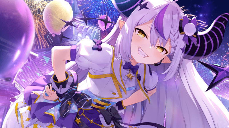 ラプラス・ダークネス（今宵のライブ、吾輩が主役）のイラスト