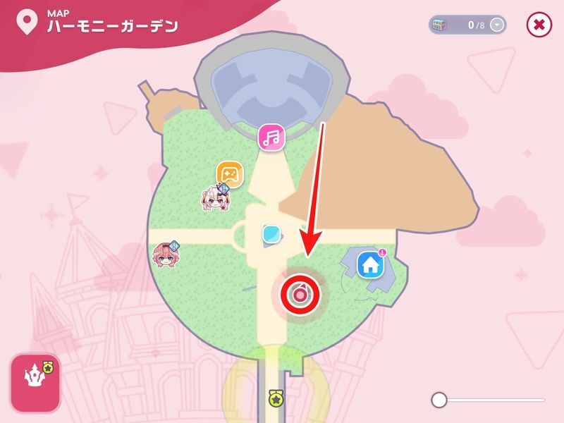 メモリースタンドの場所