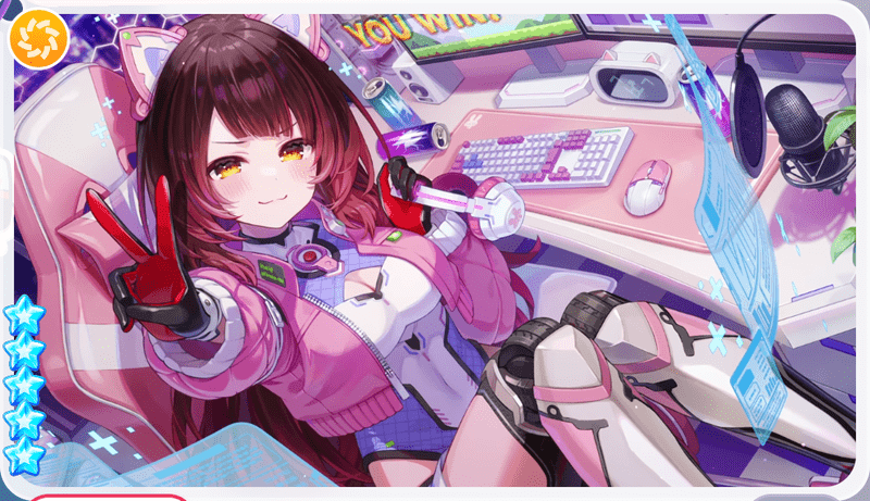 ロボ子さん（高性能なVサイン）