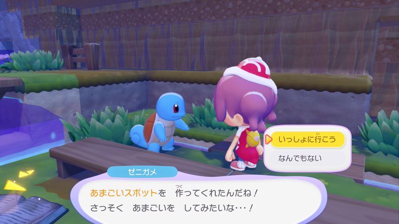 ゼニガメを連れていこう！4